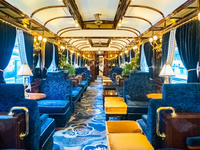 Orient Express luxury vintage train
